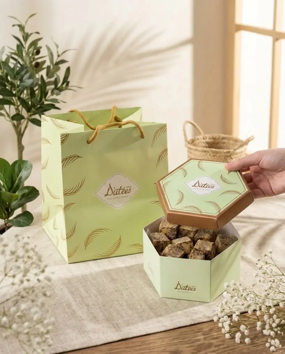 مكعبات التمر بالمكسرات