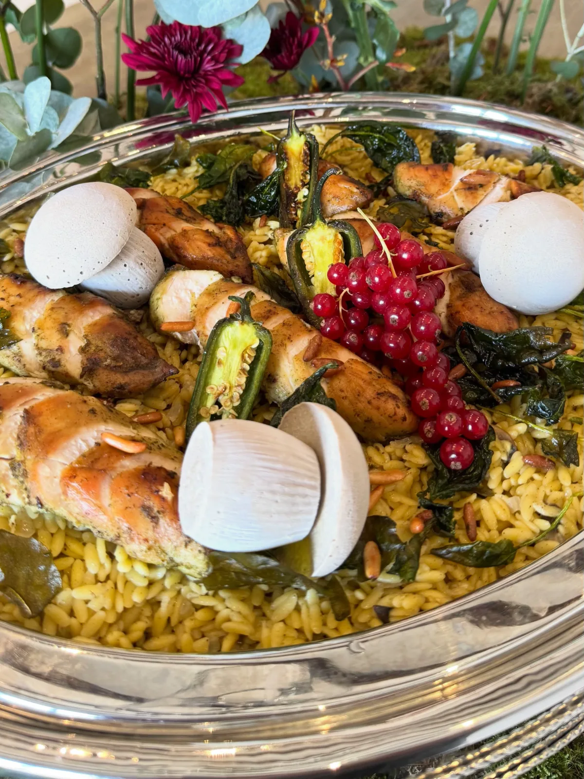 Chicken & Mushroom Orzo