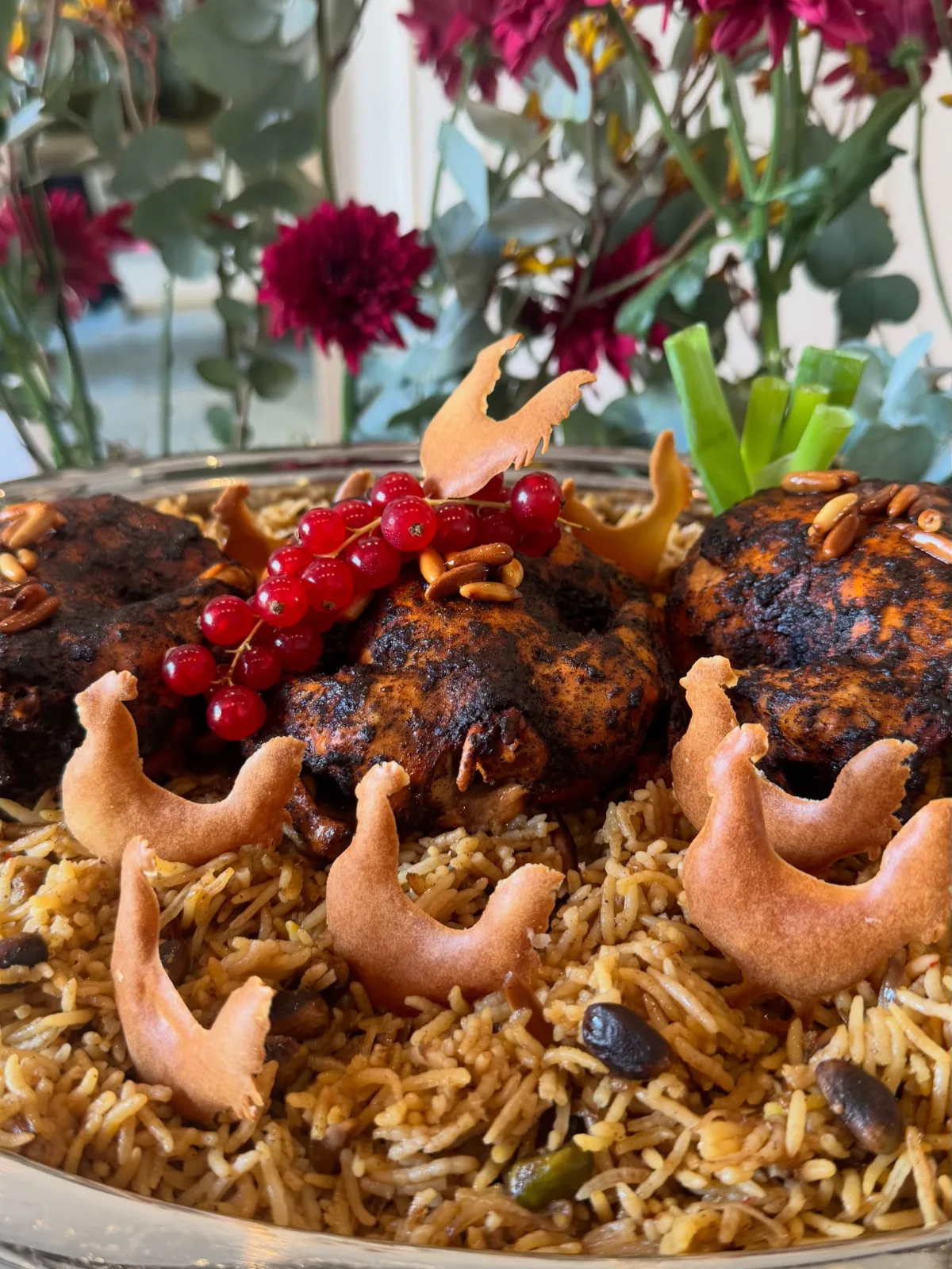 Saffron Mini Chicken Ouzi