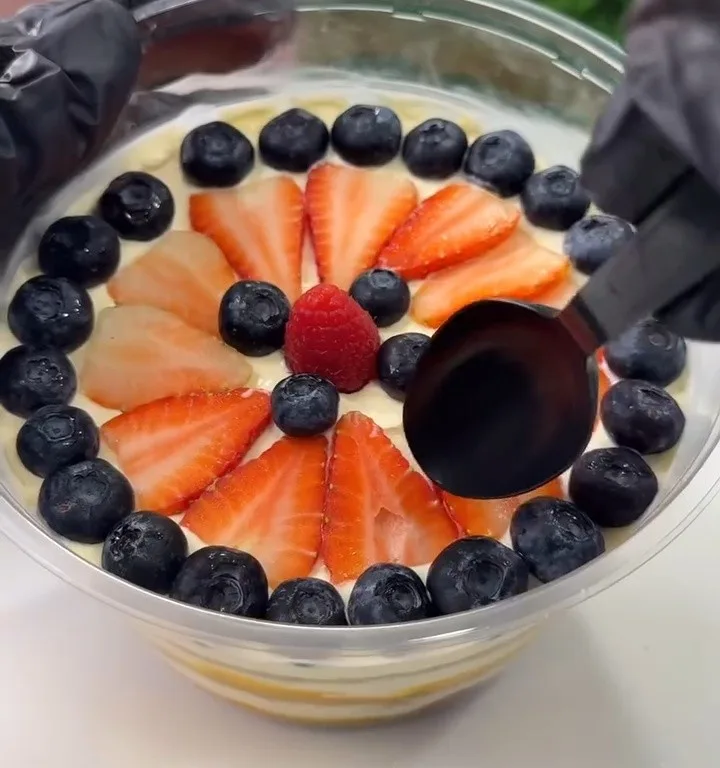 Mixed Fruit Trifle
