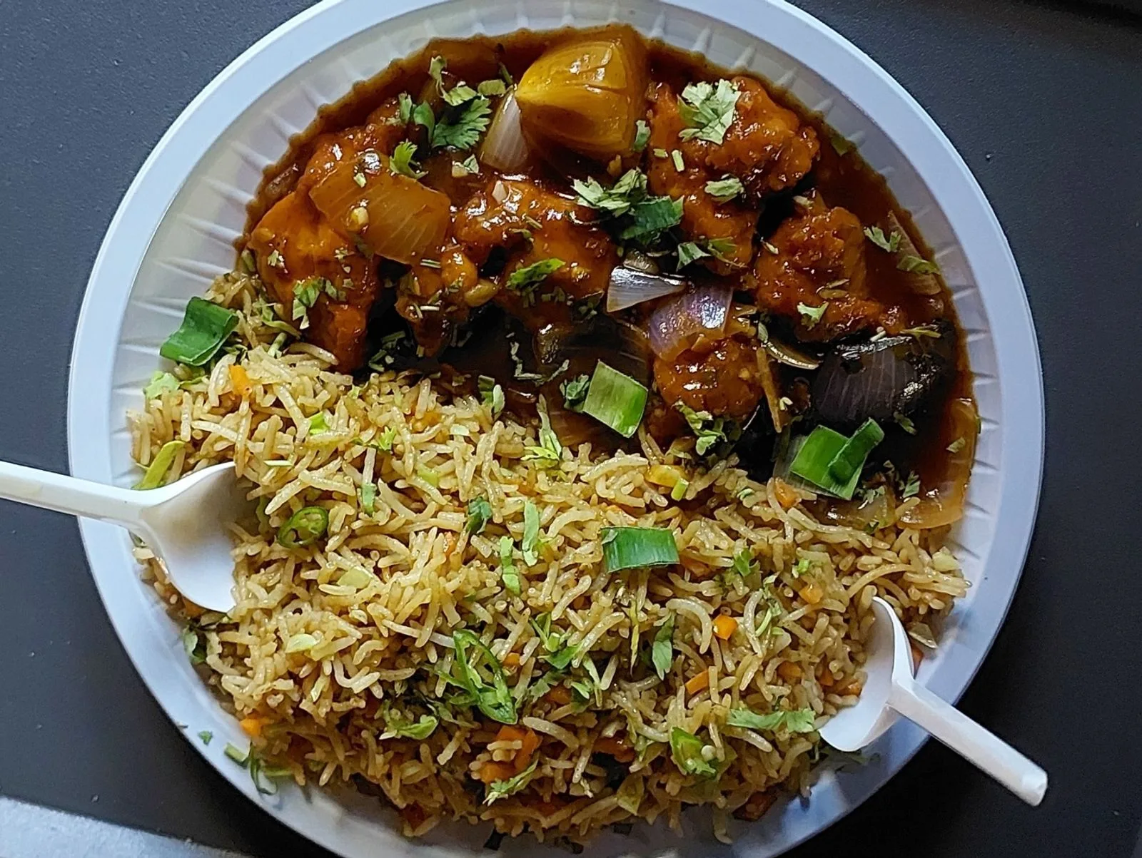 Indo-Chinese Combo with Veg Fried Rice